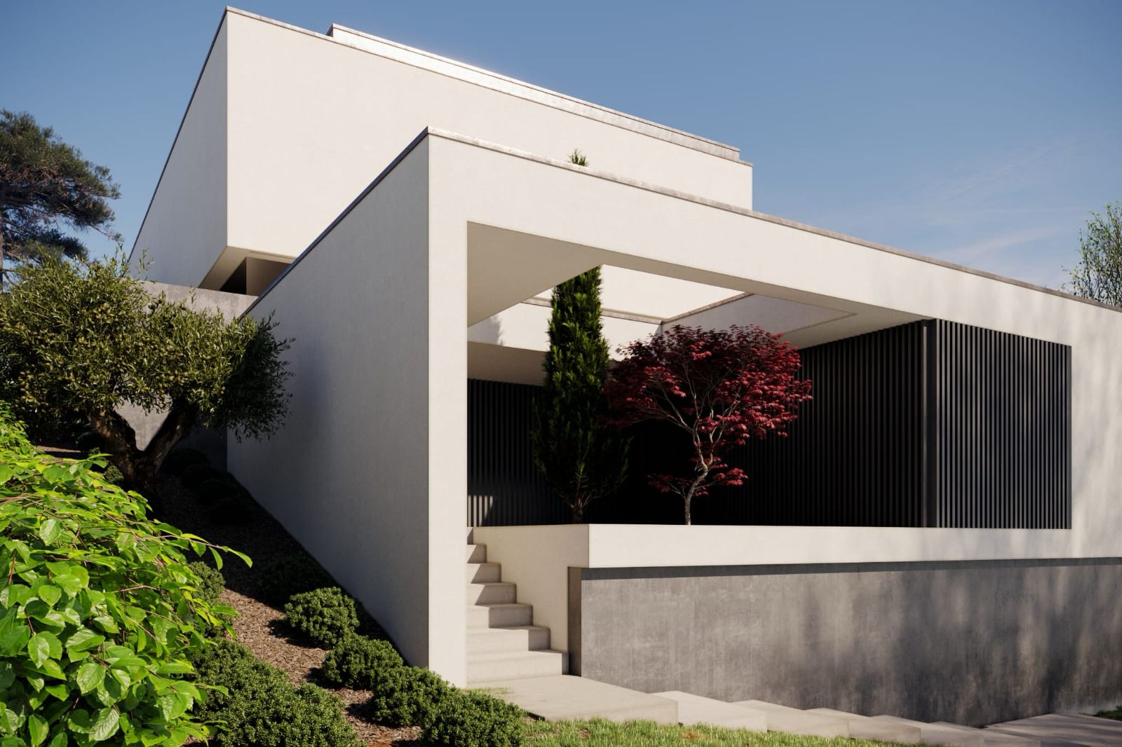 Современная частная резиденция в Португалии